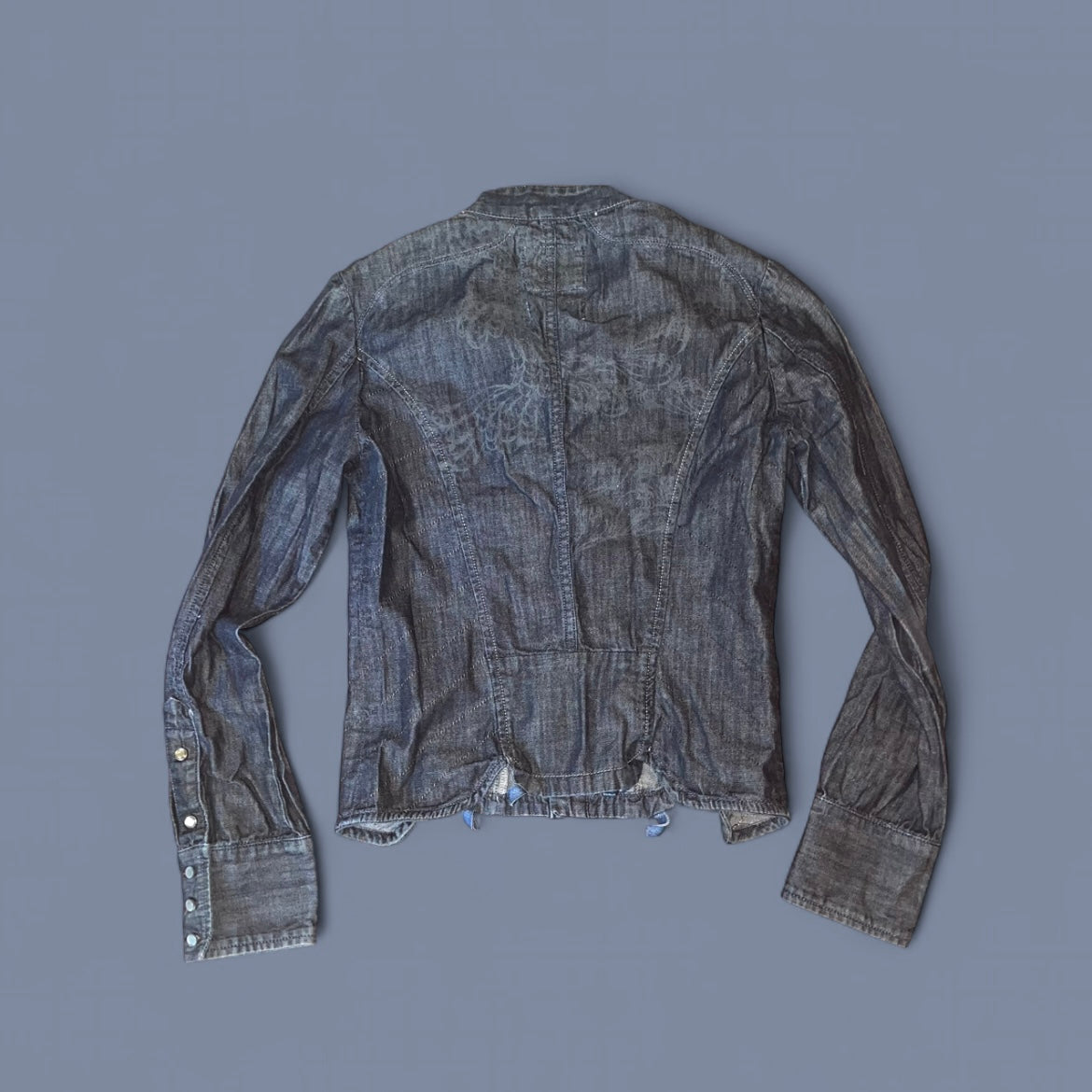 Vintage Diesel Denim Button Up Jacket
