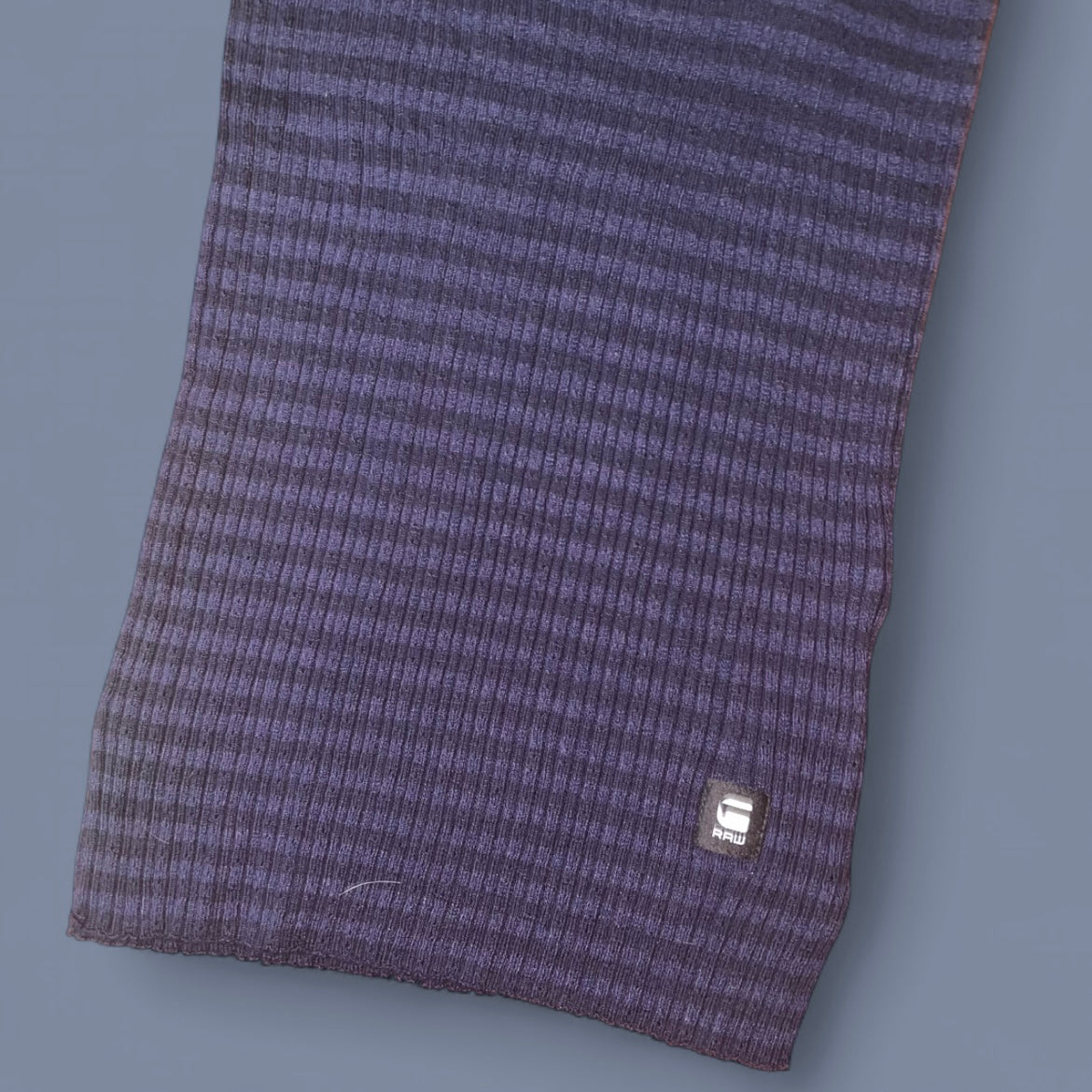 G-Star Navy Ribbed Tank