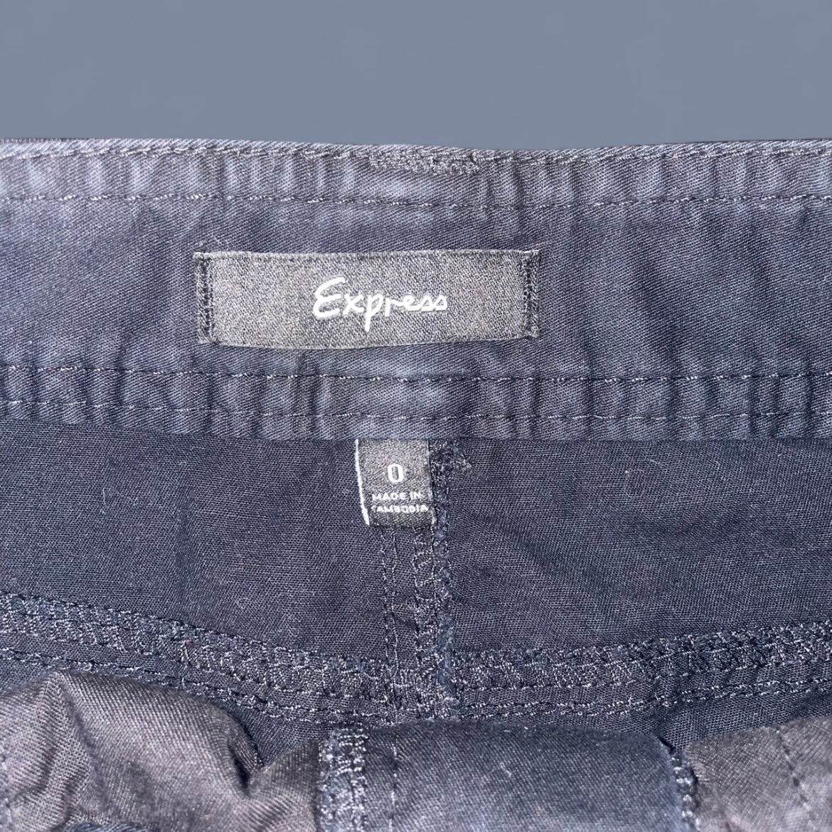 00s Exress Black Booty Shorts