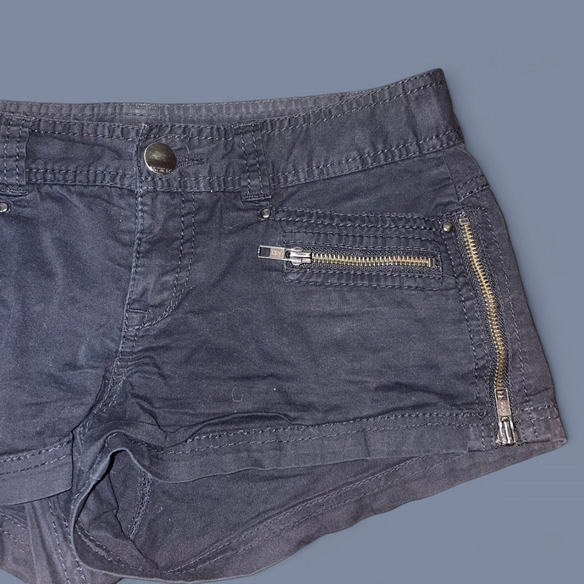 00s Exress Black Booty Shorts