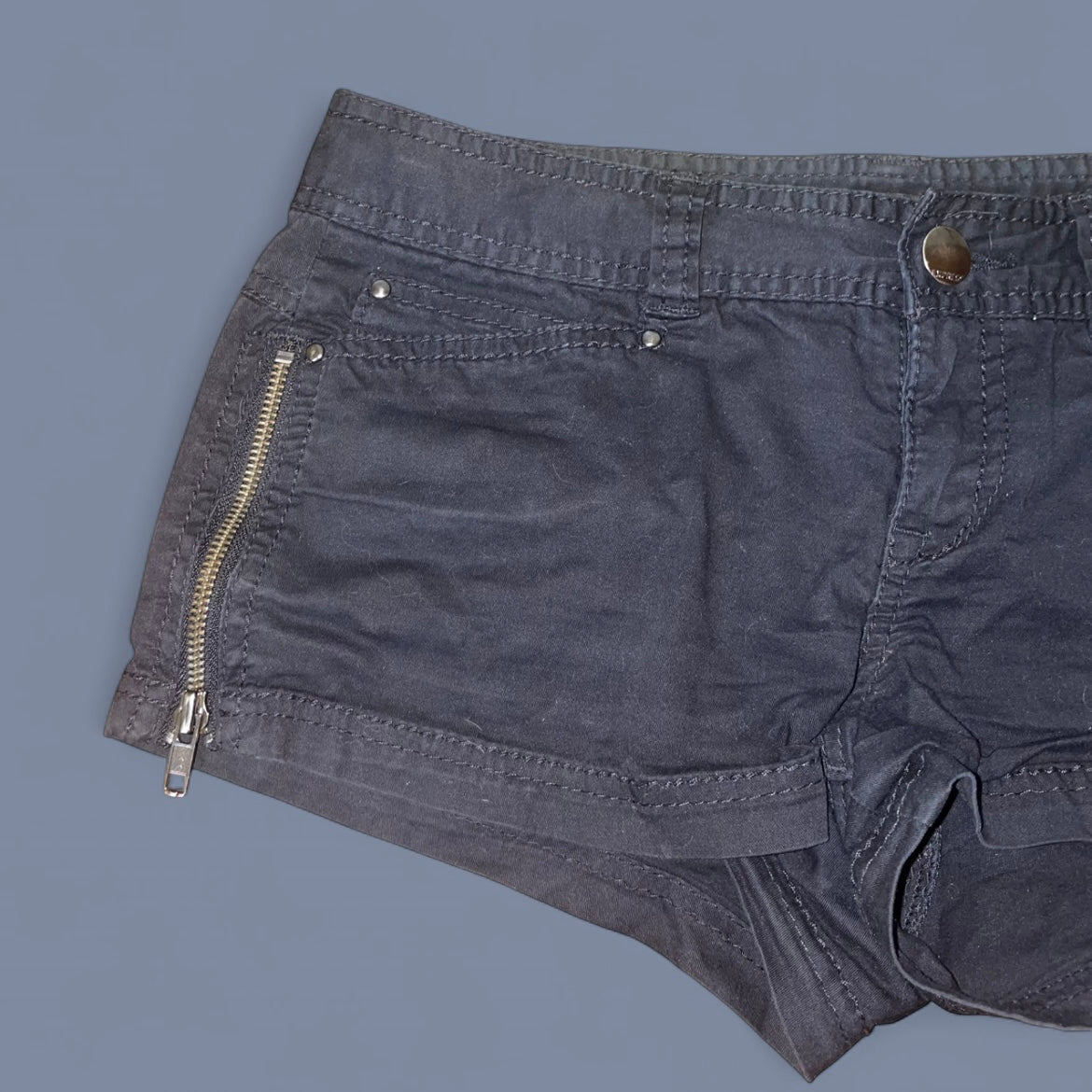00s Exress Black Booty Shorts