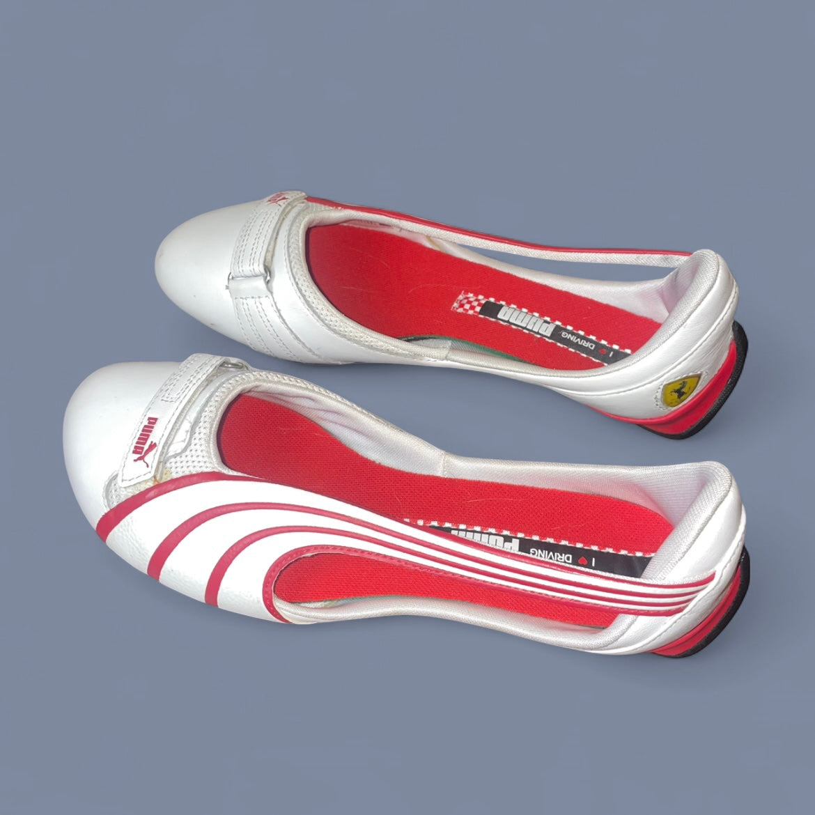 Vintage Puma x Ferrari Sporty Ballet Flats