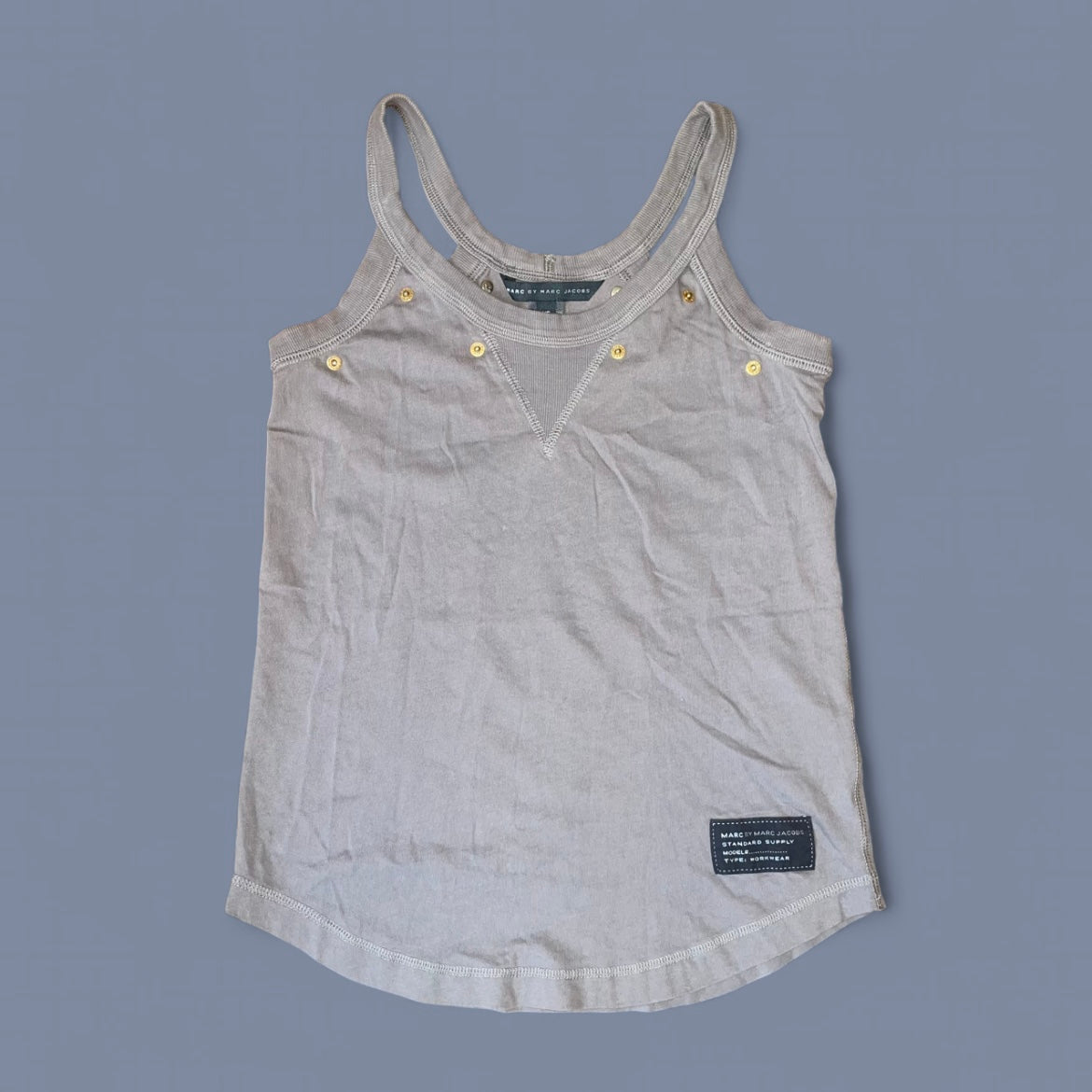 Marc Jacobs Gray Studded Cami