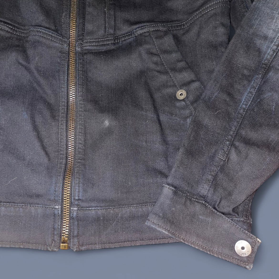 G-Star Dark Wash Denim Utility Jacket