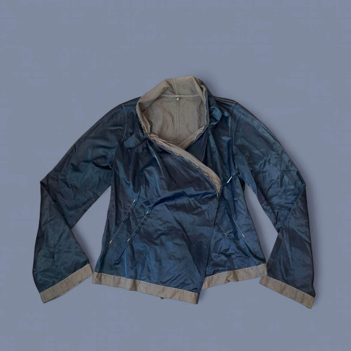 Vintage Cop. Copine Wrap-style Jacket