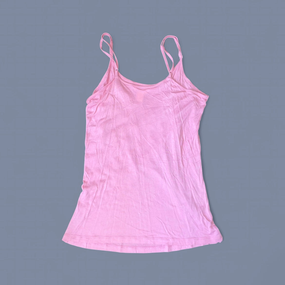 Vintage 00s Baby Pink Ruffle Cami