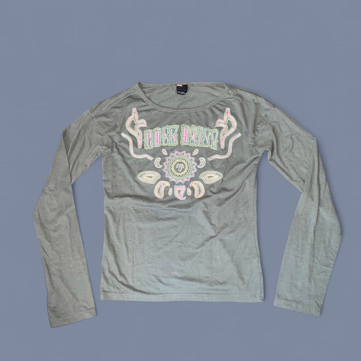 Vintage Diesel Khaki Green Long Sleeve