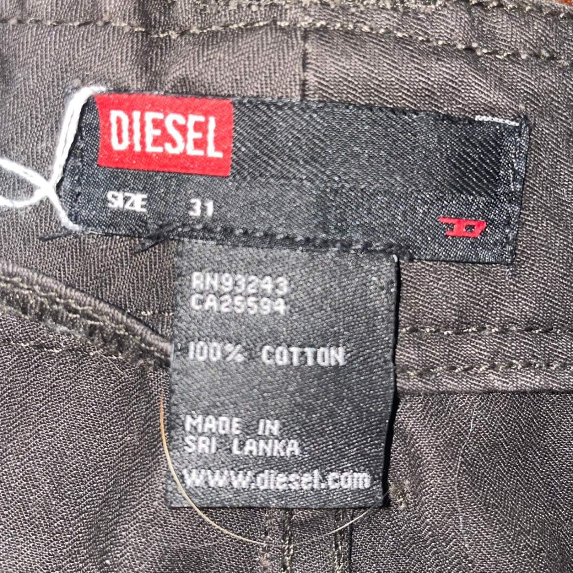 Vintage Diesel Dark Brown Utility Pants