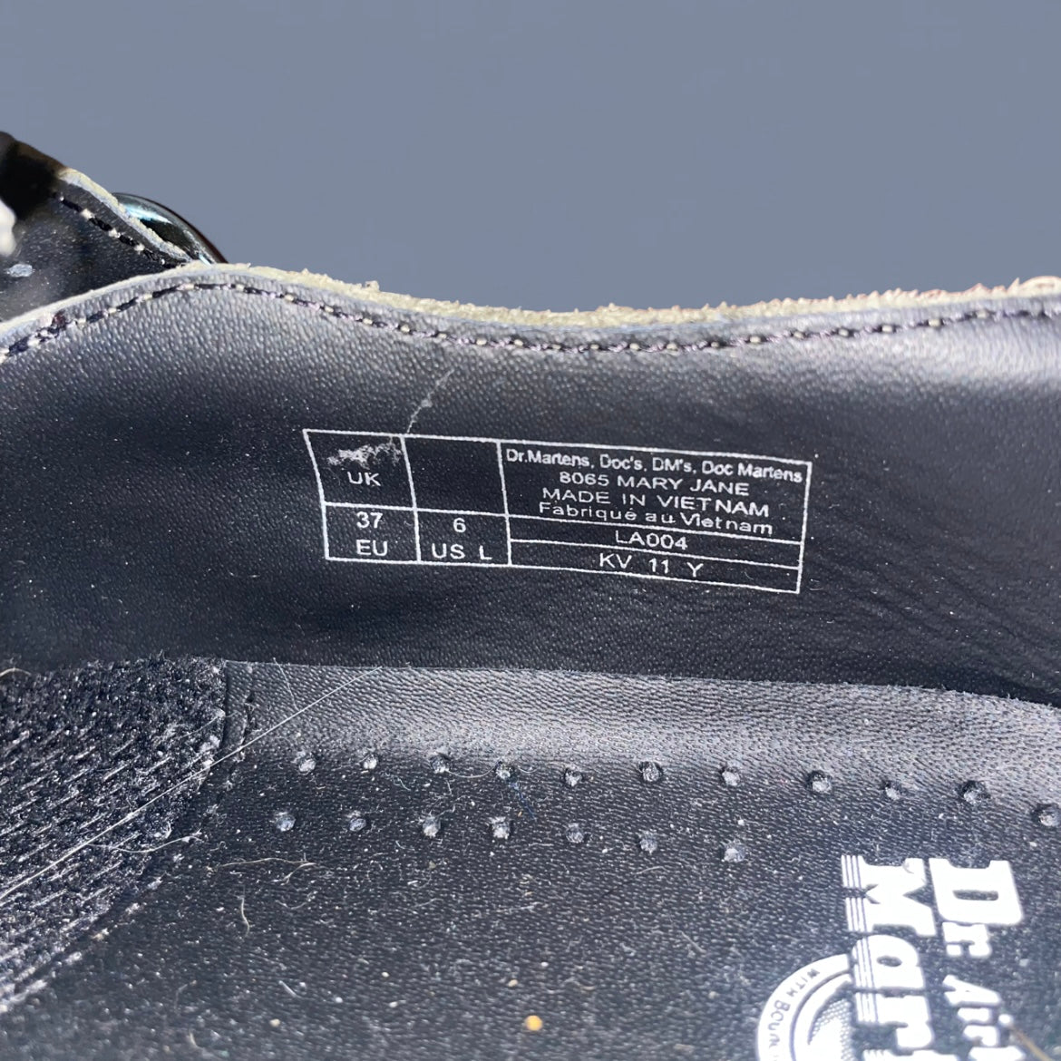 Sage Green Mary Jane Dr. Martens