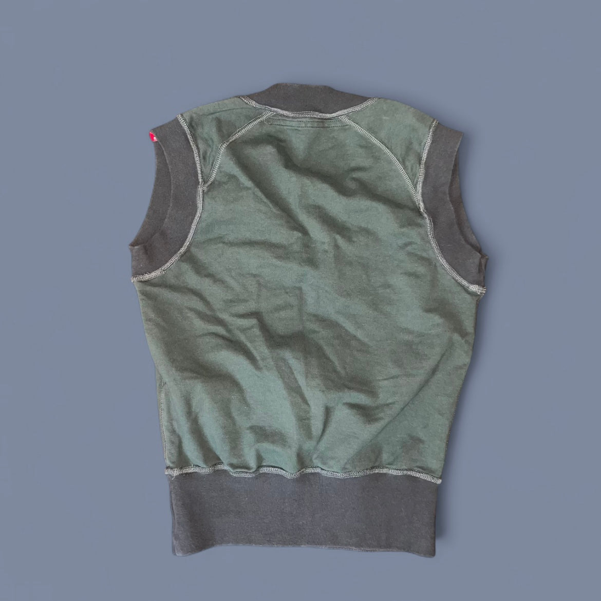 Vintage Miss Sixty Khaki Green Vest