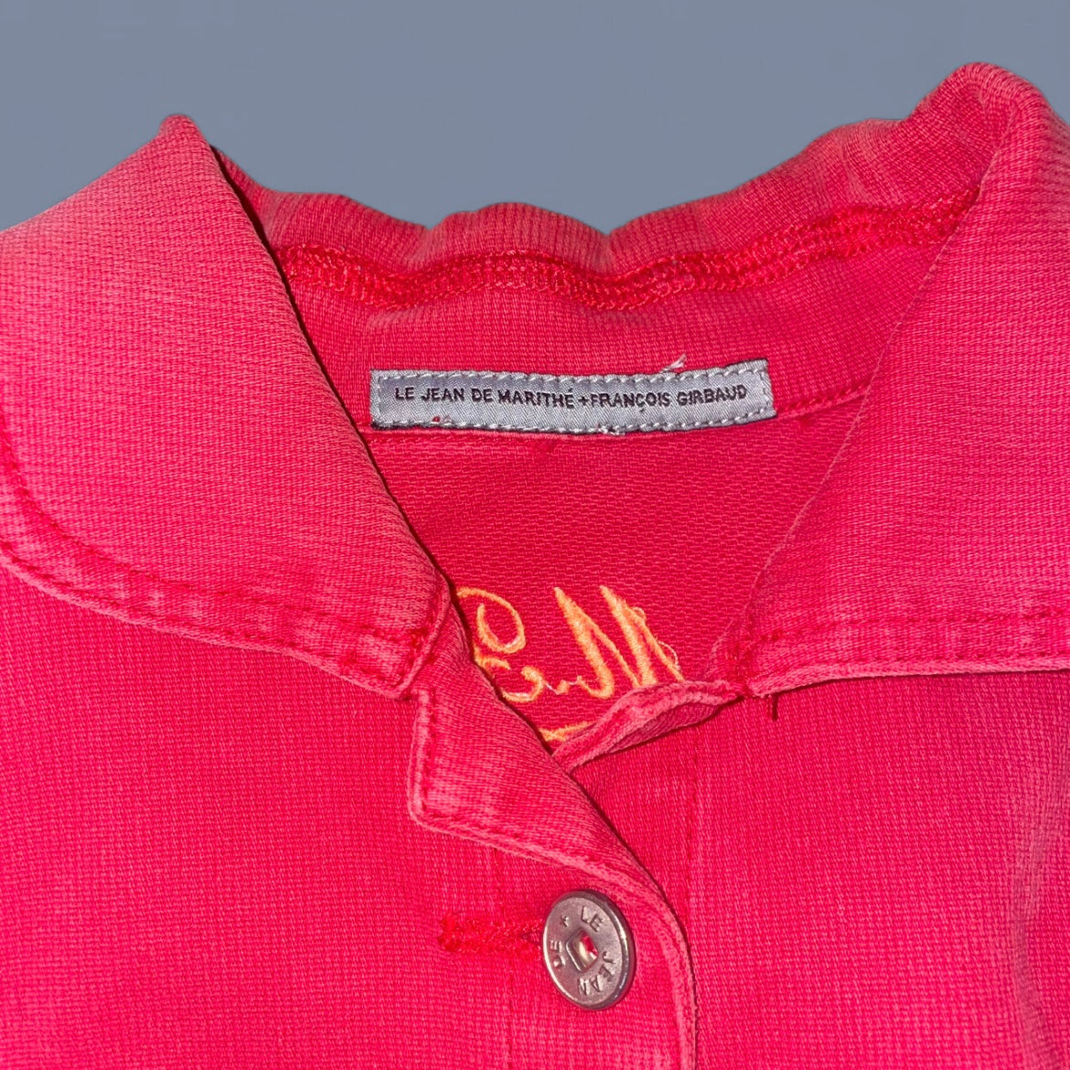 Vintage Marithé + François Girbaud Red Utility Jacket