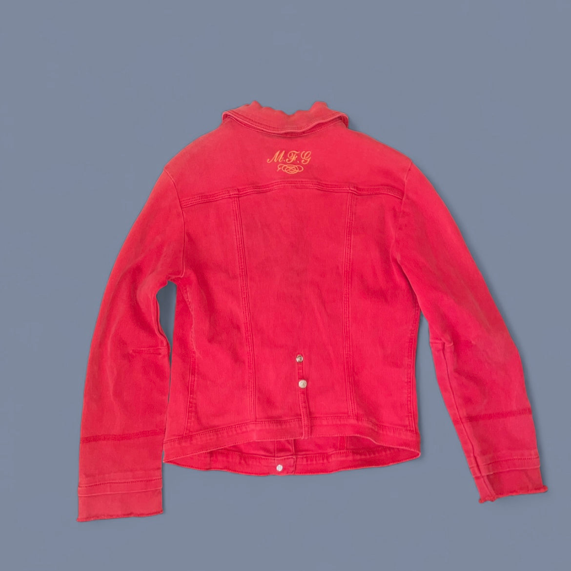 Vintage Marithé + François Girbaud Red Utility Jacket