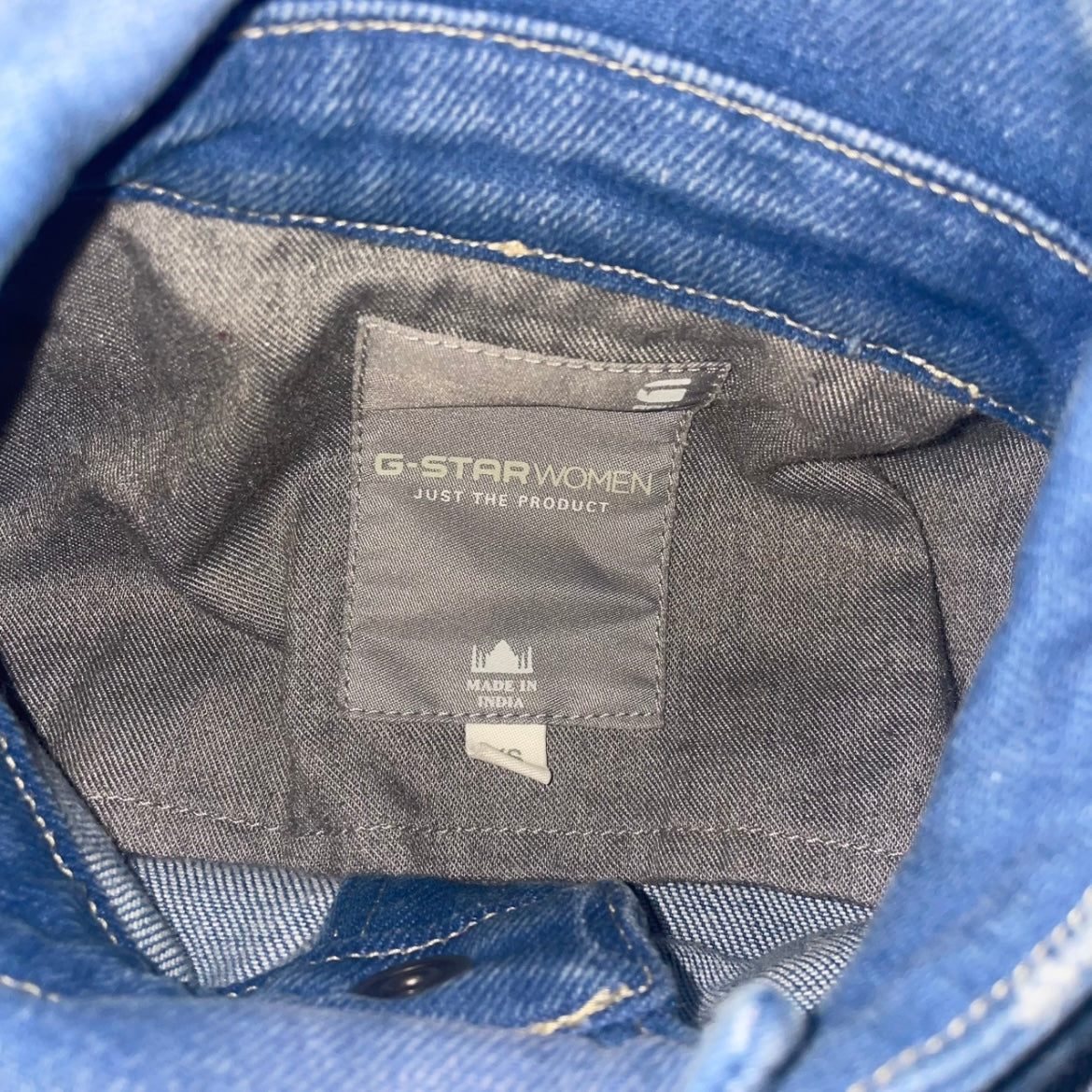 G-Star Faded Denim Utility Jacket