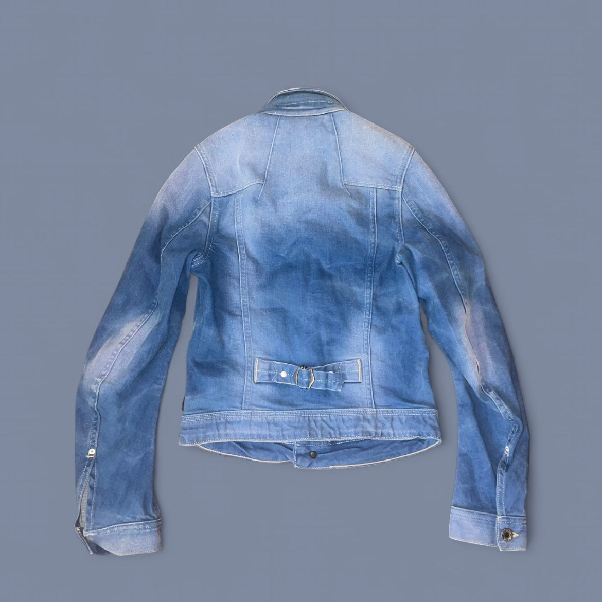 G-Star Faded Denim Utility Jacket