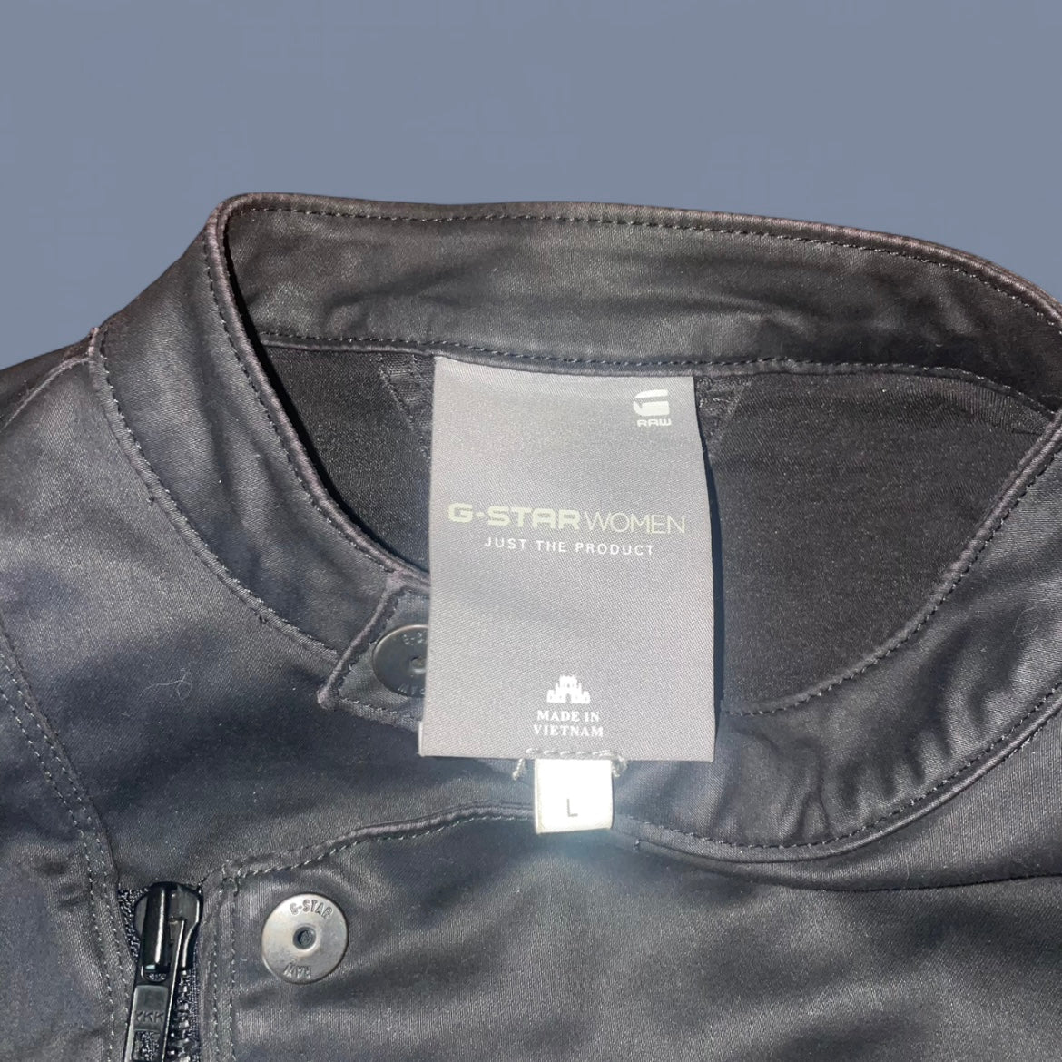 G-Star Black Asymmetric Utility Jacket