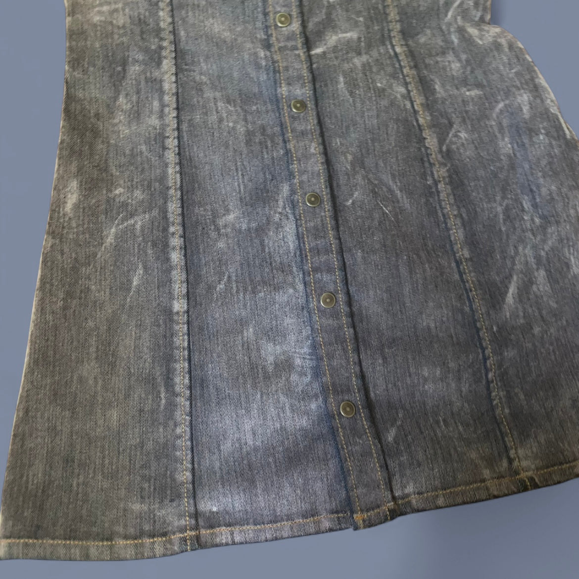 Diesel Muted Purple Denim Dress