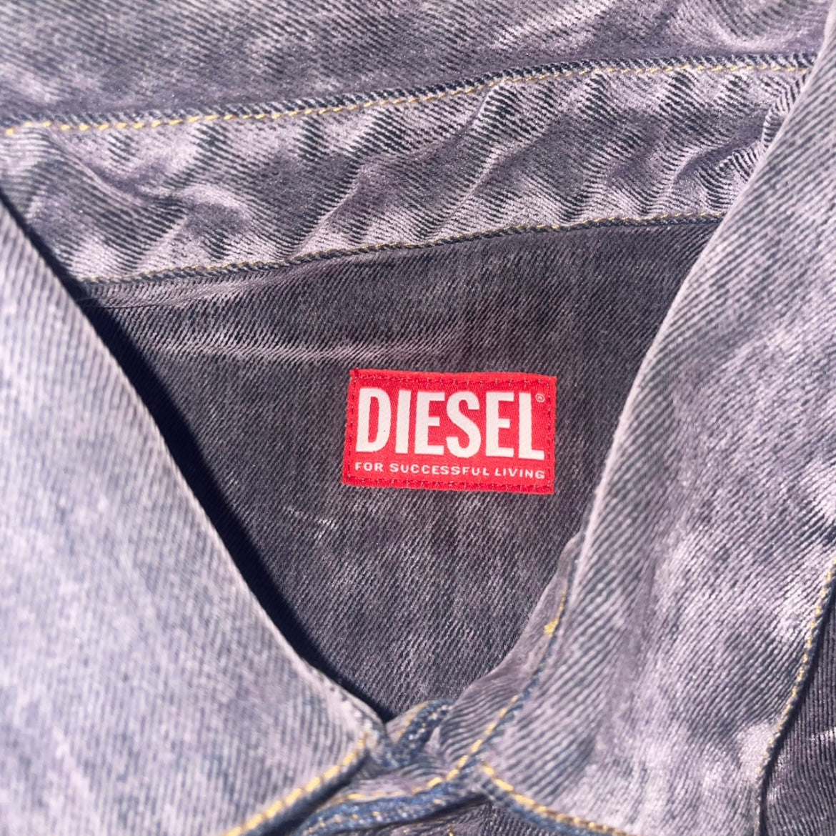 Diesel Muted Purple Denim Dress