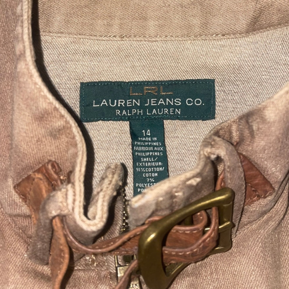 Vintage Ralph Lauren Brown Utility Jacket