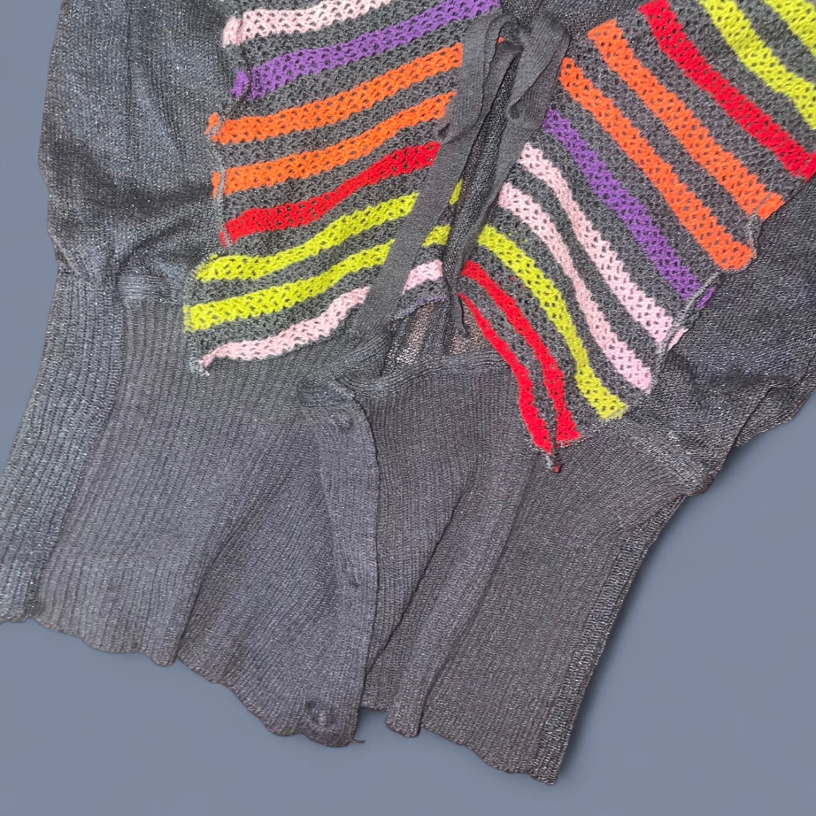 Aventures Des Toiles Knit Stripe Cardigan