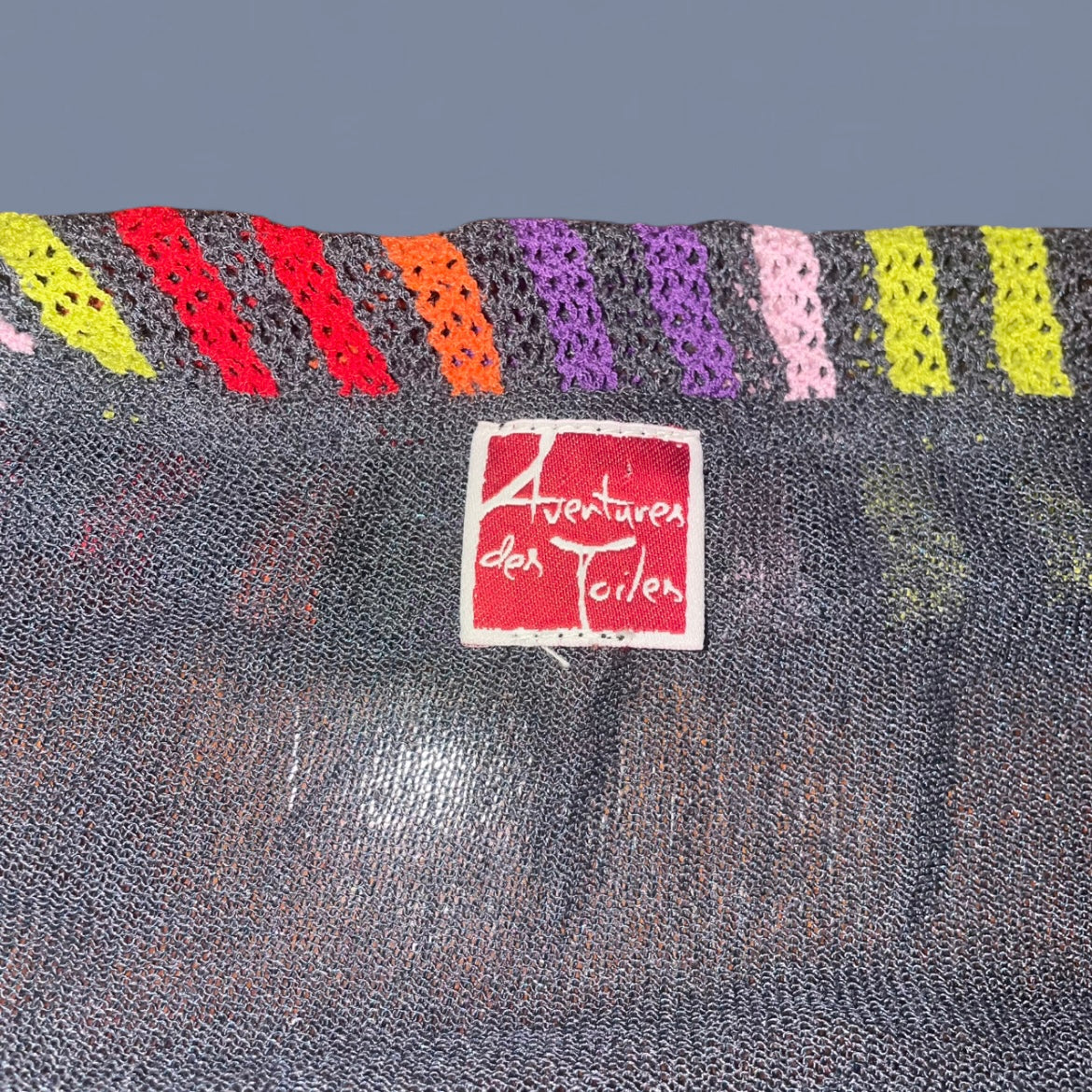 Aventures Des Toiles Knit Stripe Cardigan