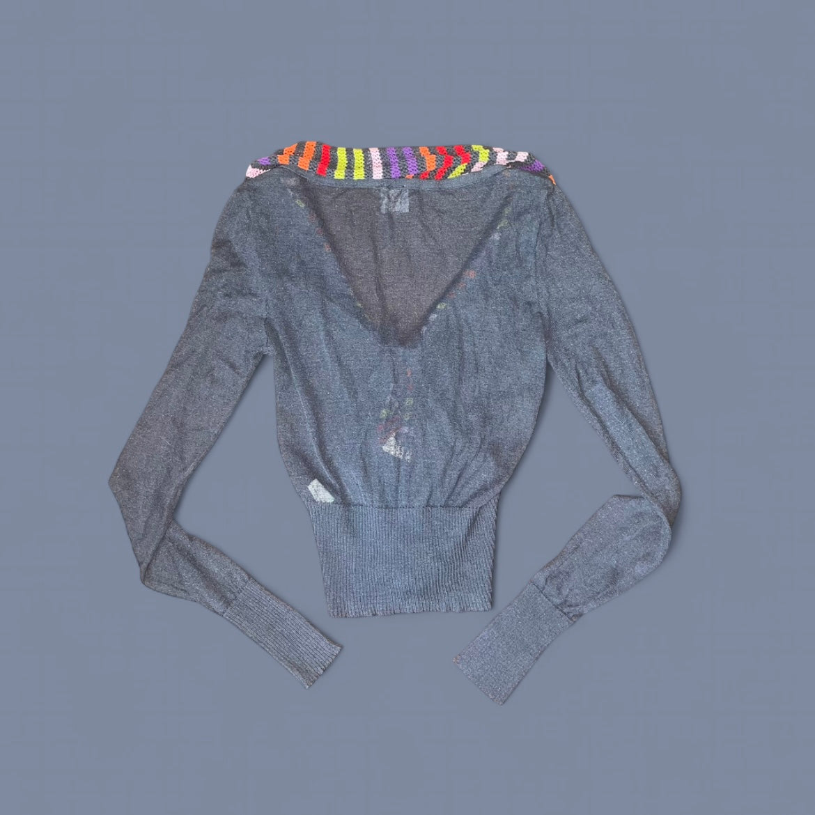 Aventures Des Toiles Knit Stripe Cardigan