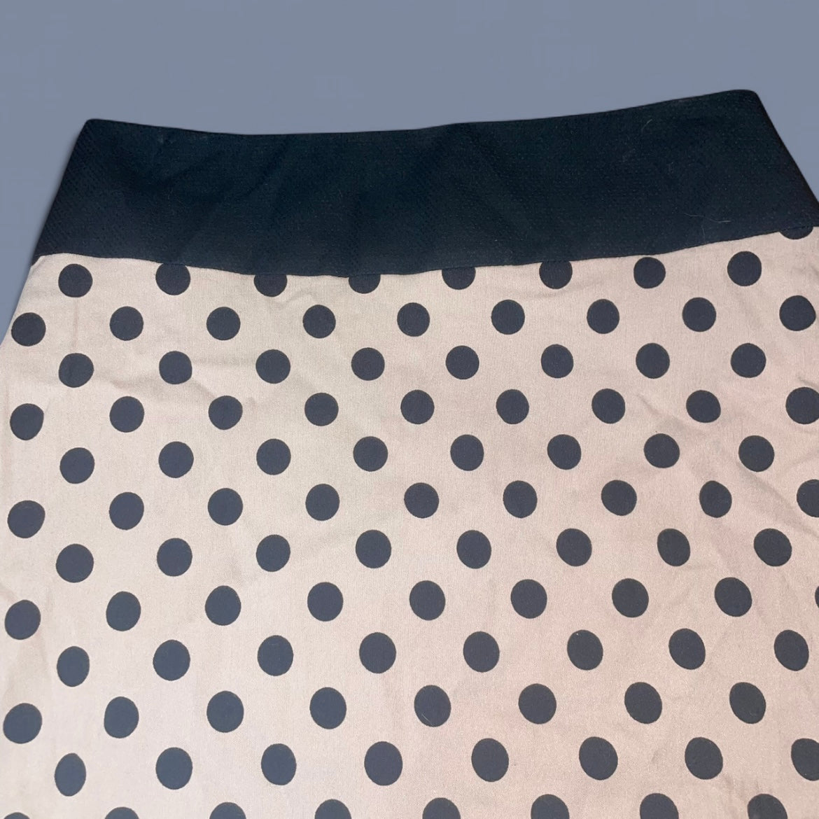 Vintage Save The Queen Polka Dot Midi Skirt