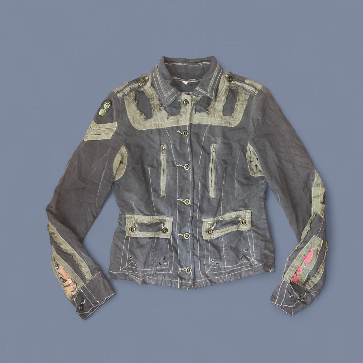 Vintage Da-Nang Army Green Utility Jacket
