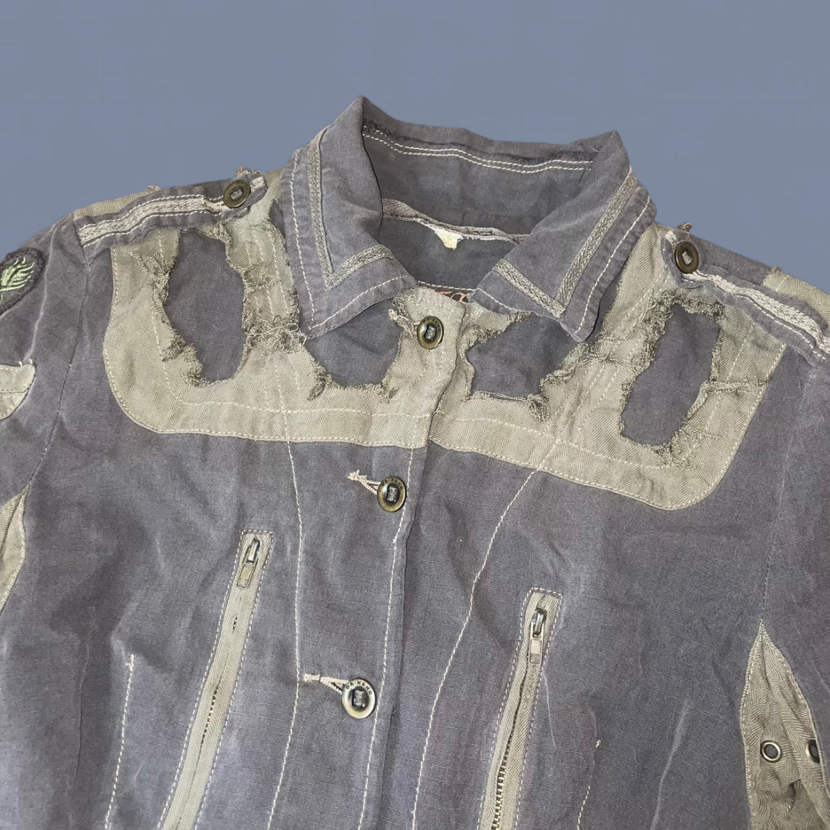Vintage Da-Nang Army Green Utility Jacket