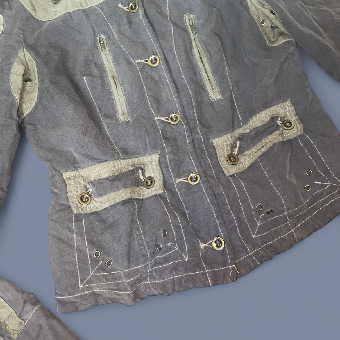 Vintage Da-Nang Army Green Utility Jacket