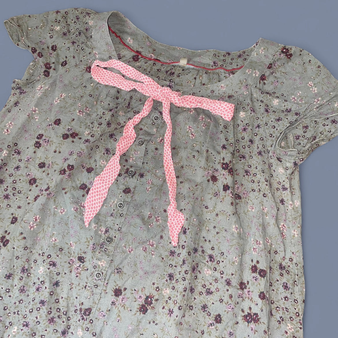 Vintage Cop. Copine Floral Mini Babydoll Dress