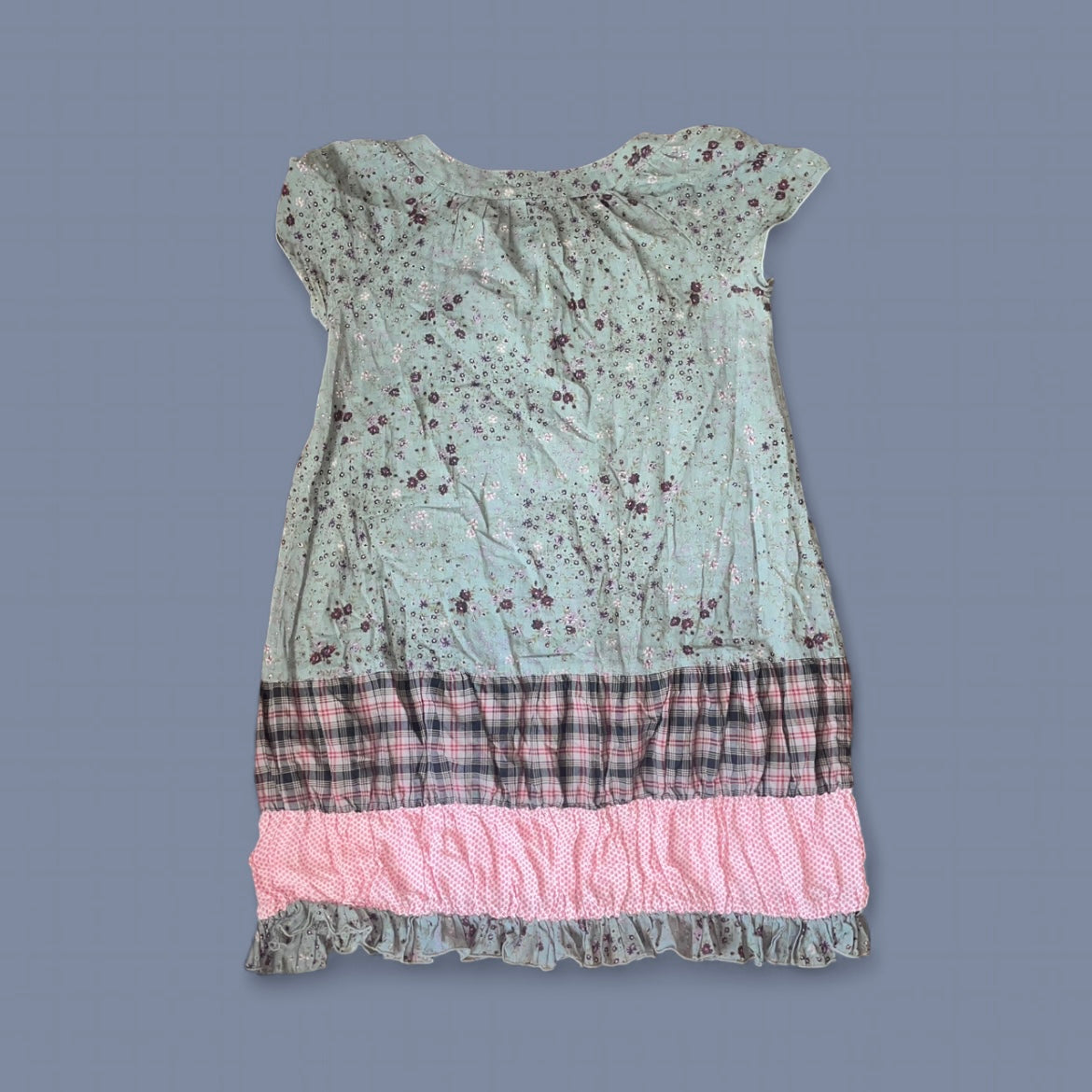 Vintage Cop. Copine Floral Mini Babydoll Dress