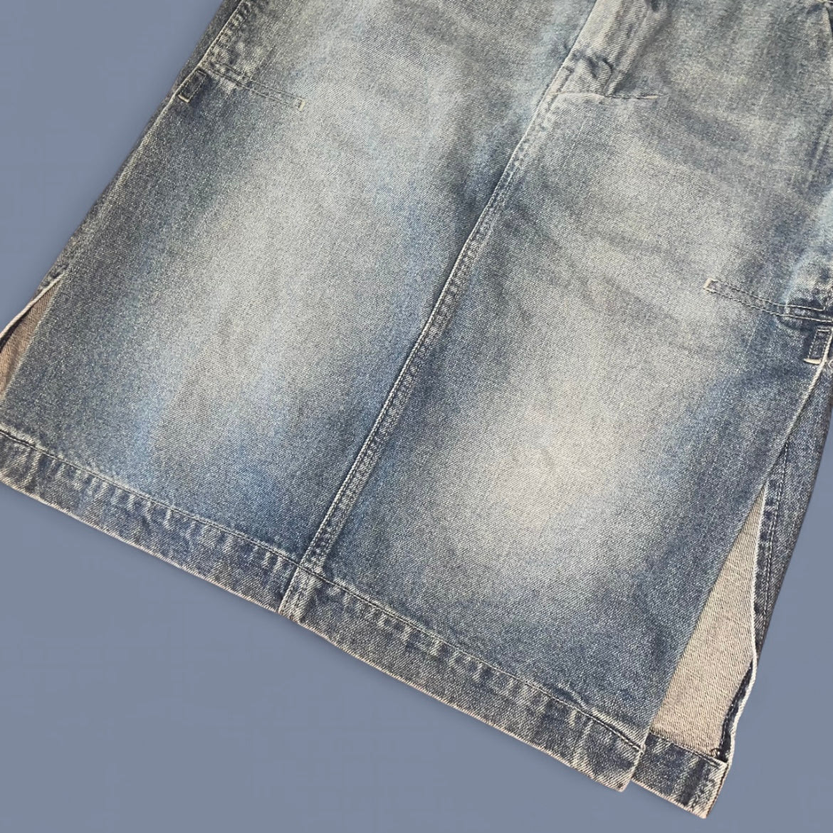 Vintage Diesel Denim Midi Skirt