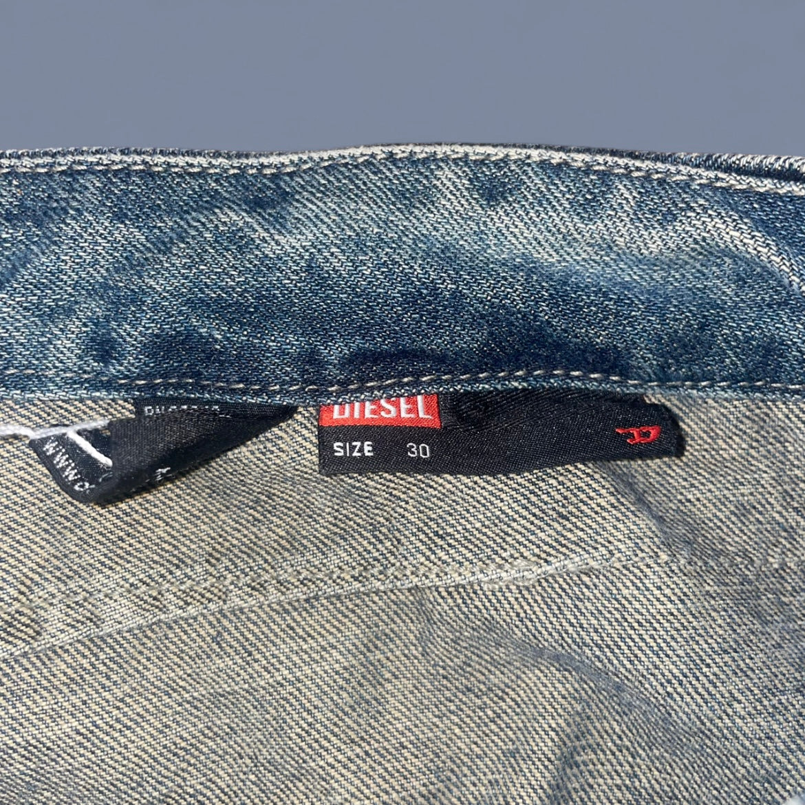 Vintage Diesel Denim Midi Skirt