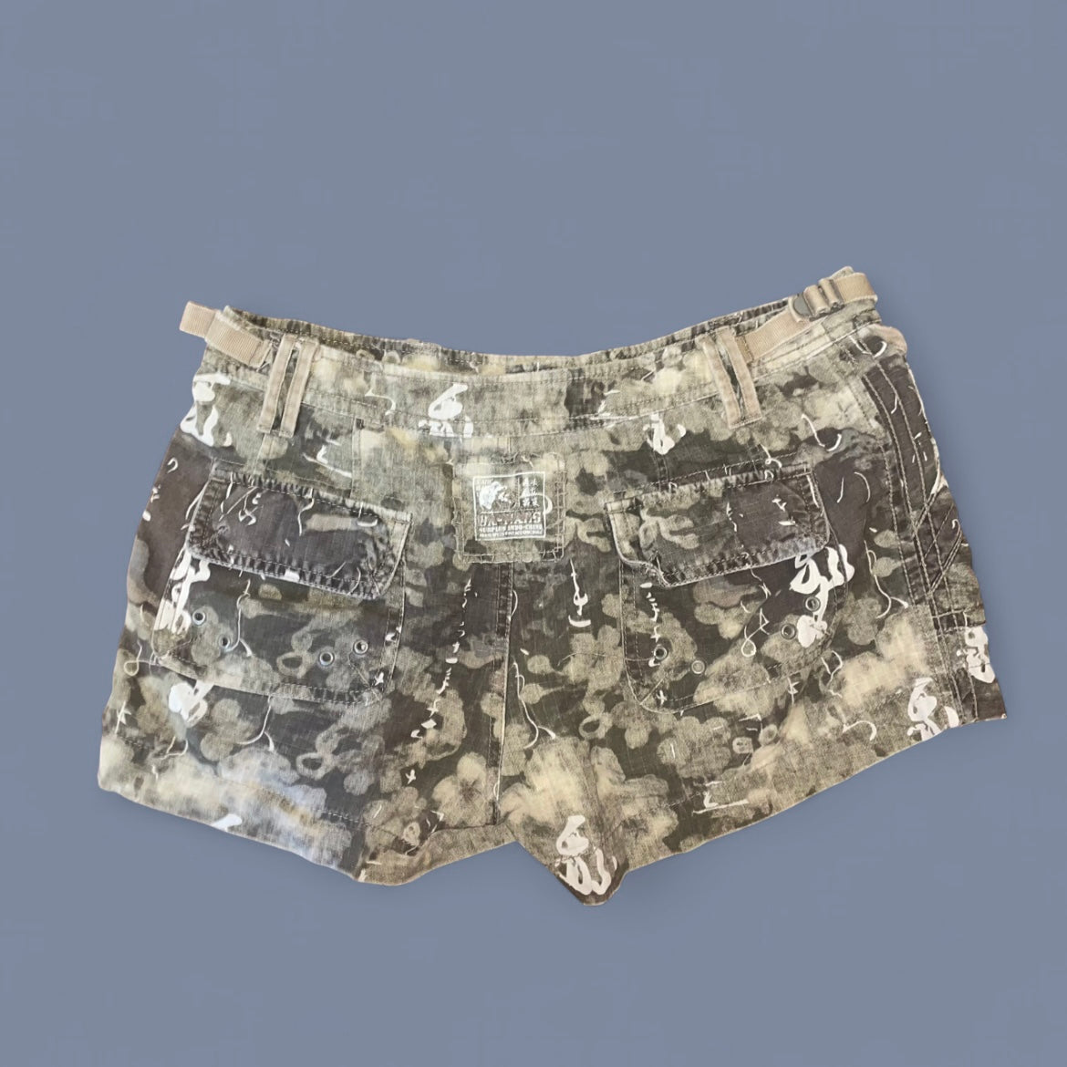 Vintage Da-Nang Camo Booty Shorts