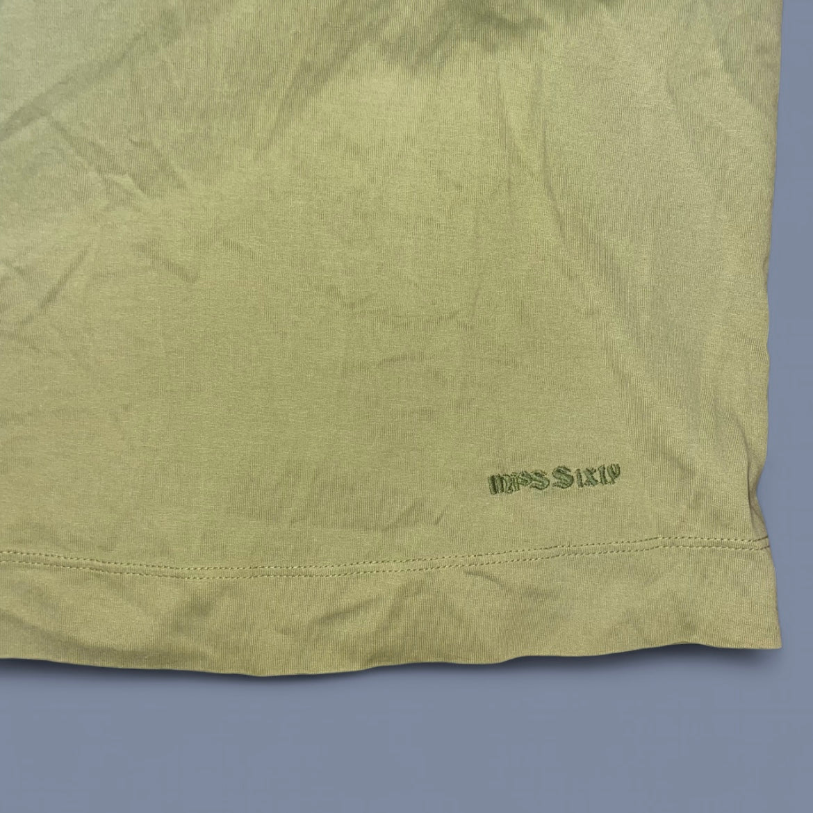Vintage Miss Sixty Green Ruffle Top