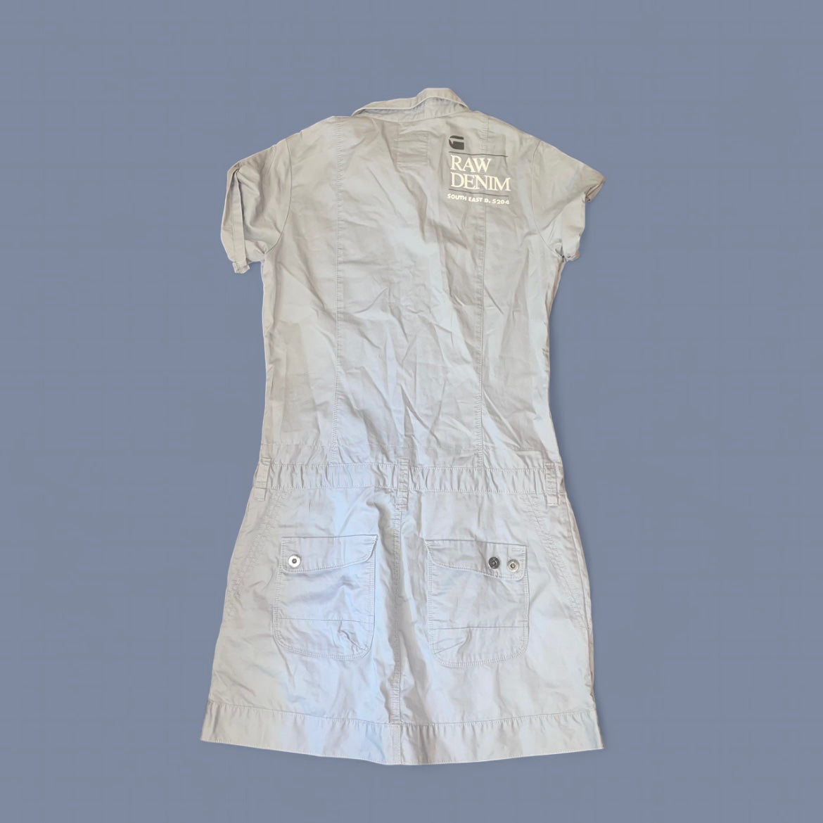 G-Star Muted Blue Utility Dress