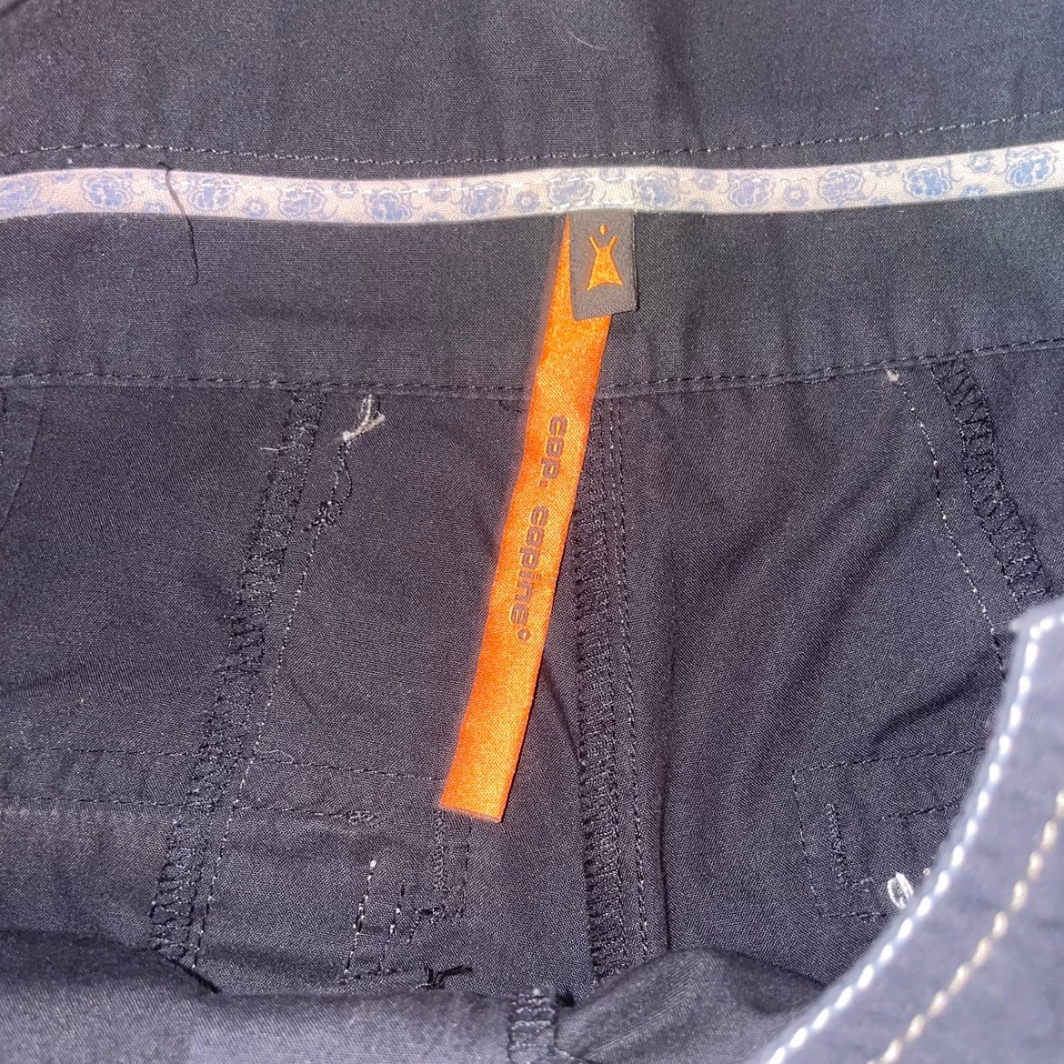 Vintage Cop. Copine Black High-Waisted Suit Trousers
