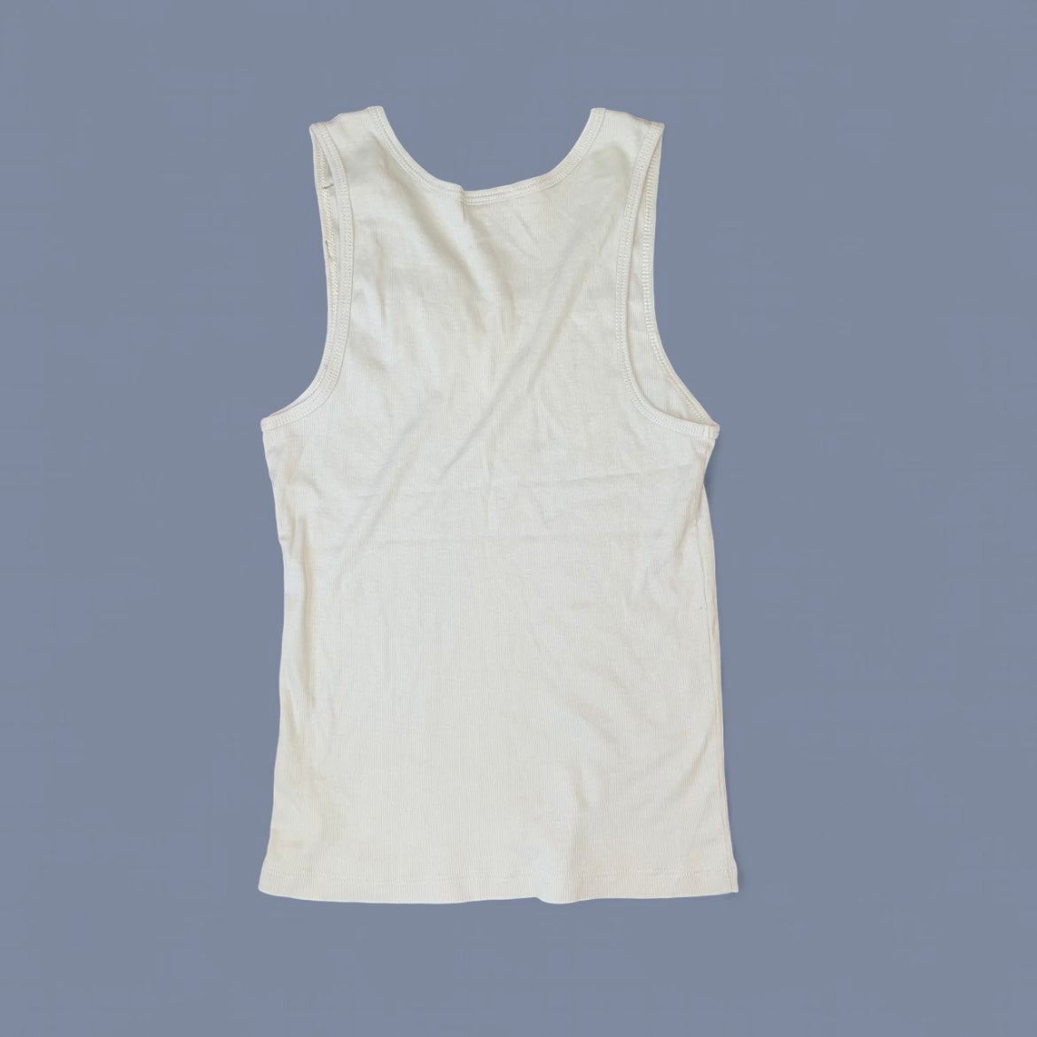 Vintage 00s Sage Green Ruffle Tank