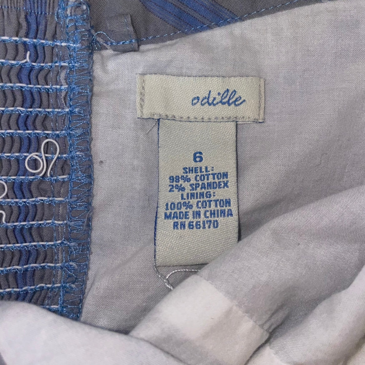 00s Gray Stripe Button Up Tube Top