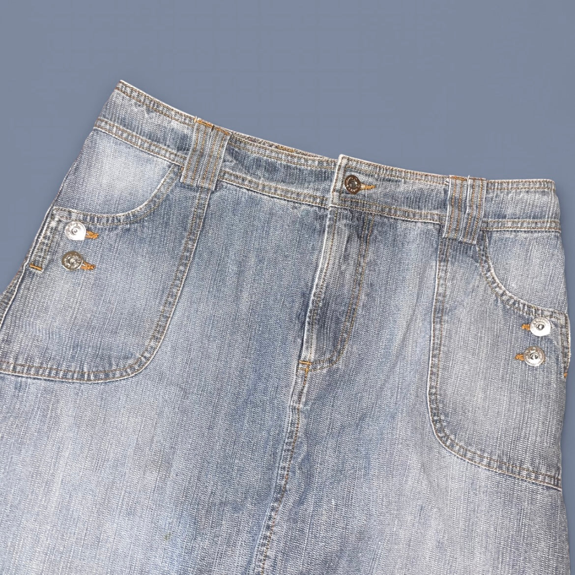Dolce & Gabbana Denim Midi Skirt