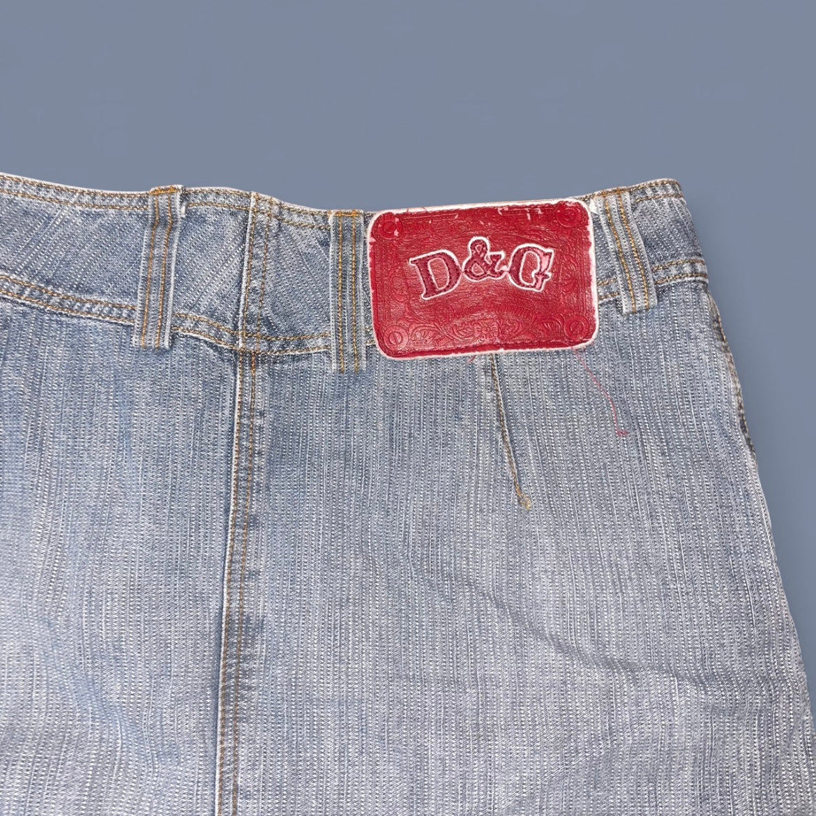 Dolce & Gabbana Denim Midi Skirt
