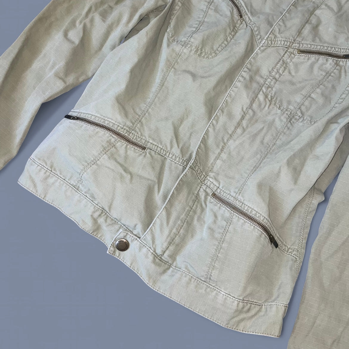 Vintage DKNY Khaki Green Utility Jacket
