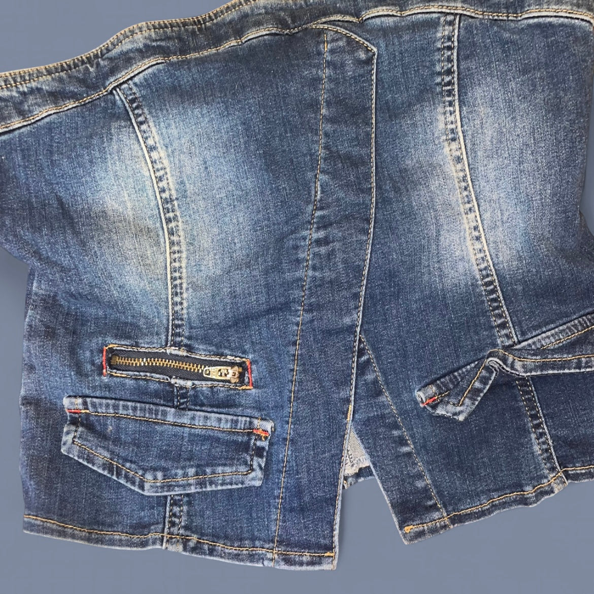 Miss Sixty Denim Tube Top