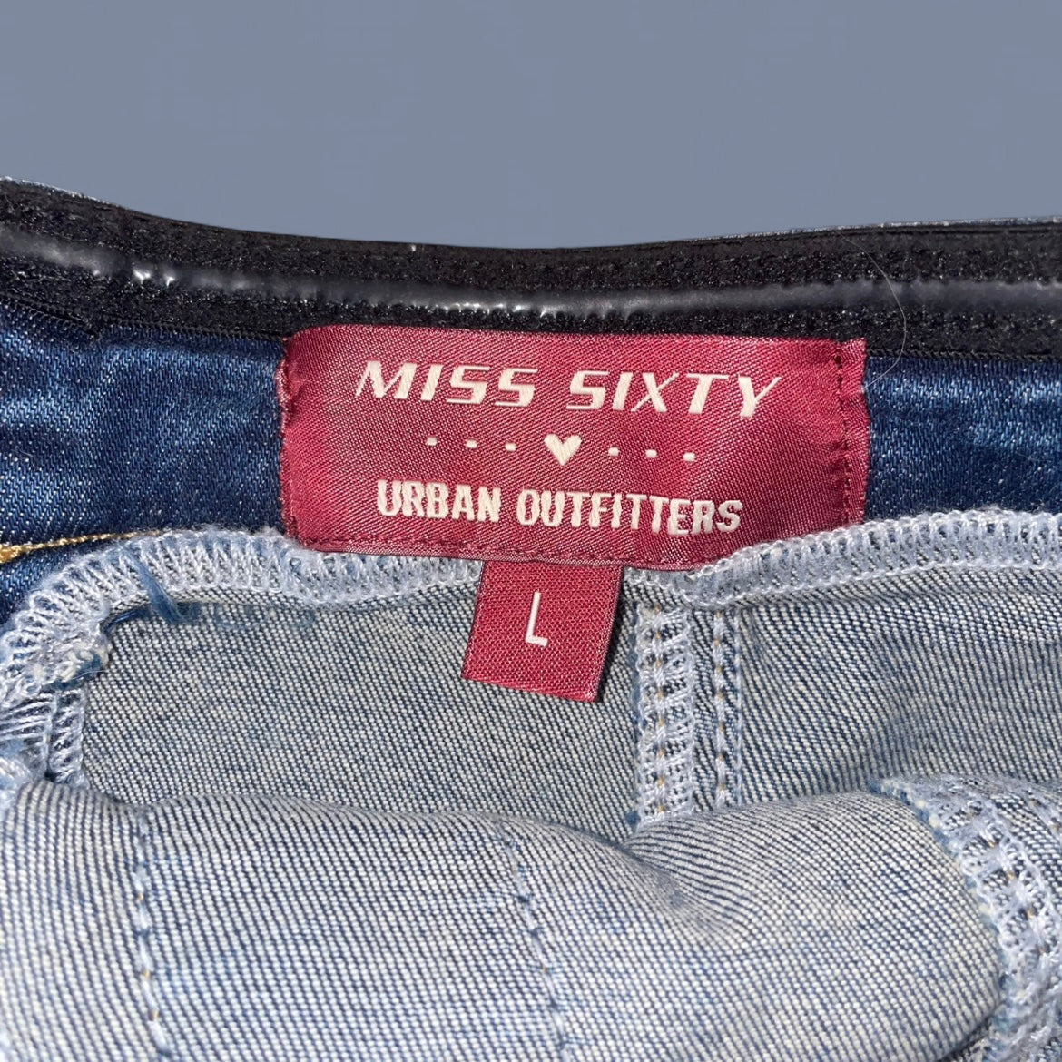 Miss Sixty Denim Tube Top