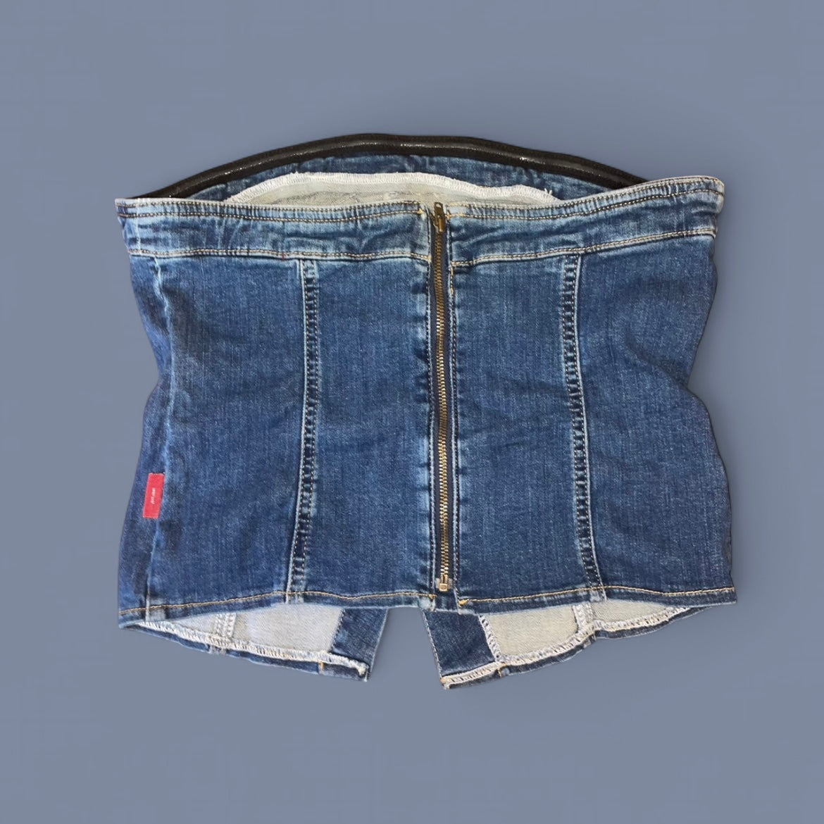 Miss Sixty Denim Tube Top