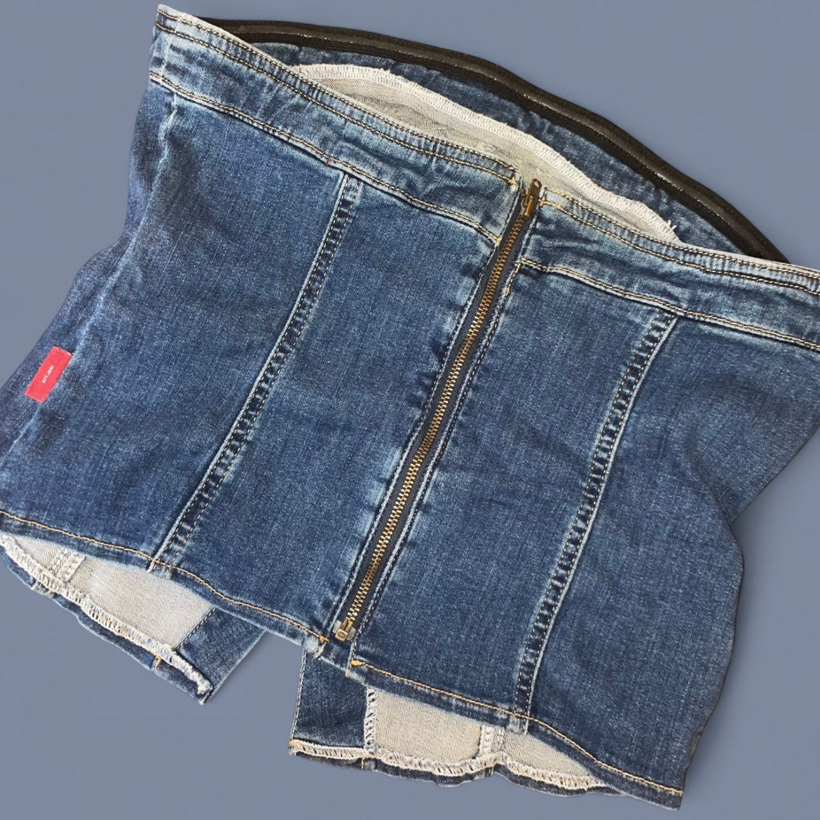 Miss Sixty Denim Tube Top