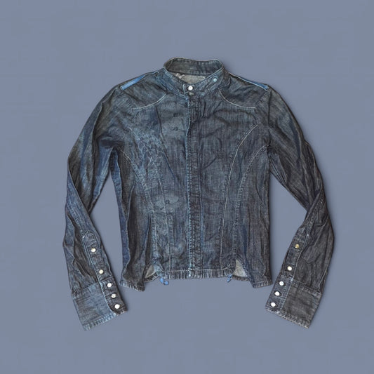 Vintage Diesel Denim Button Up Jacket