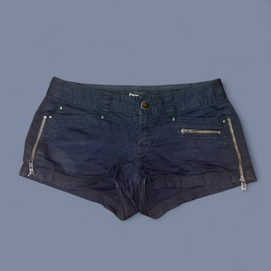 00s Exress Black Booty Shorts