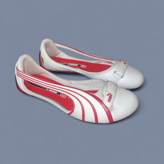 Vintage Puma x Ferrari Sporty Ballet Flats