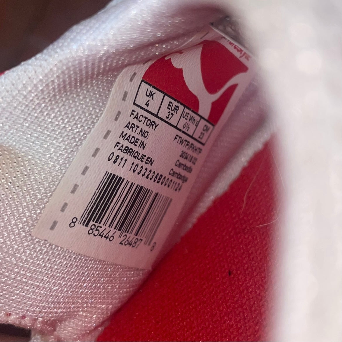 Vintage Puma x Ferrari Sporty Ballet Flats